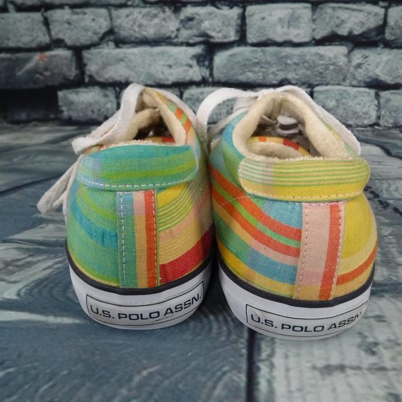 US Polo Association multicolored sneakers W 10M - Picture 4 of 12